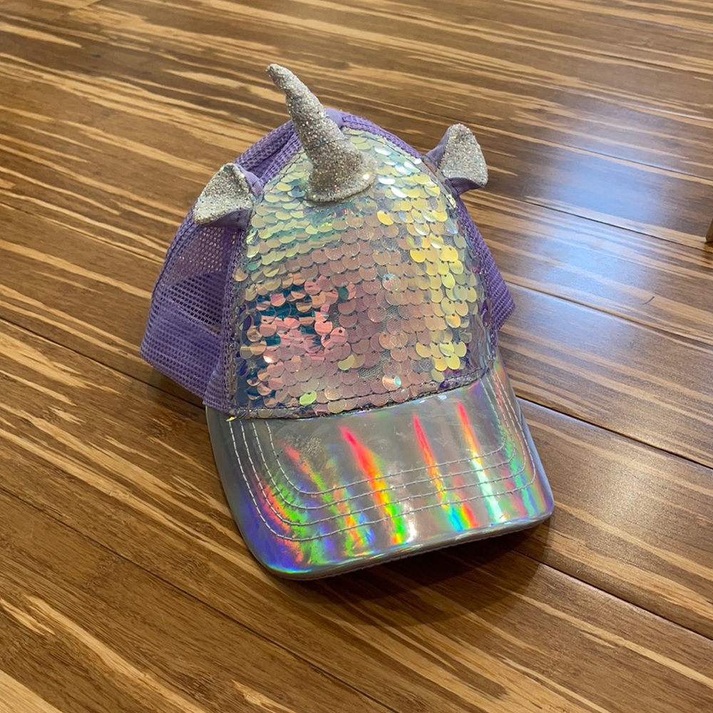 Toddler/ young child unicorn hat